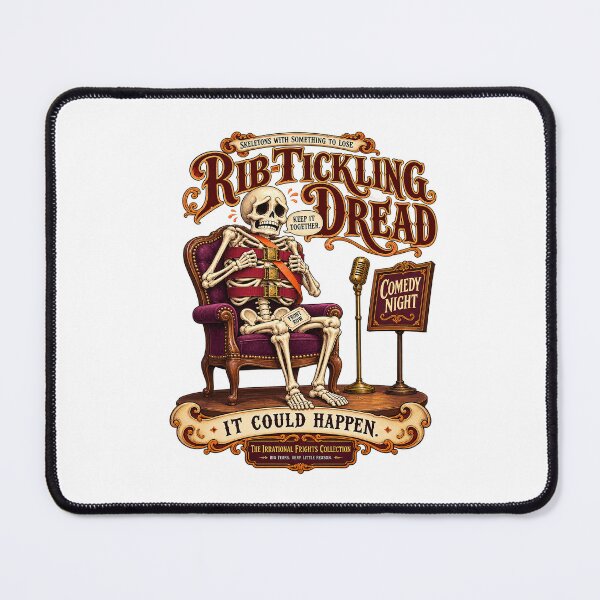 Item preview, THE IRRATIONAL FRIGHTS COLLECTION - SKELETONS WITH SOMETHING TO LOSE - RIB-TICKLING DREAD designed and sold by WheelieGdArt.