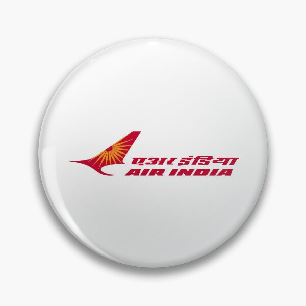 Item preview, Air India Airline Logo Red Orange Sun Tail Fin Emblem designed and sold by Ahti  I Sulin.