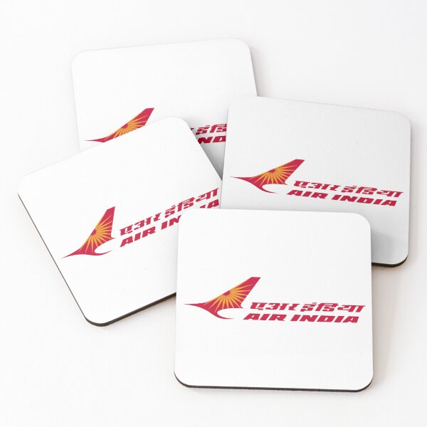 Item preview, Air India Airline Logo Red Orange Sun Tail Fin Emblem designed and sold by Ahti  I Sulin.