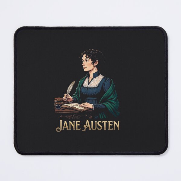 Item preview, Jane Austen Portrait With Feather Pen designed and sold by Owcomm.