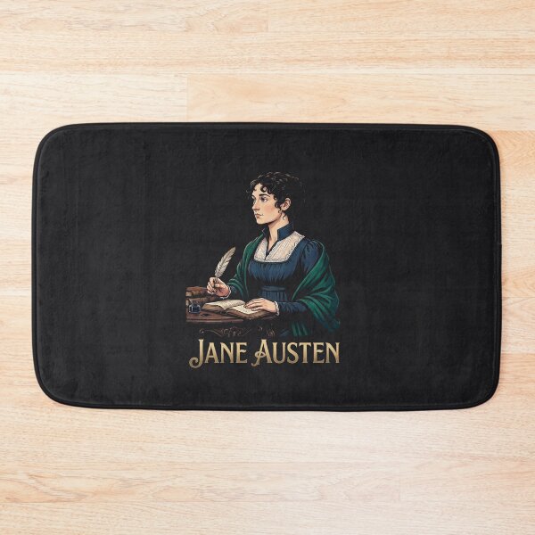 Aperçu de l'œuvre Portrait de Jane Austen à la plume créée et vendue par Owcomm.