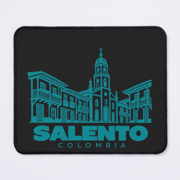 Item preview, Salento Quindio Colombia Line Art Landmark Poster designed and sold by CMYKStudio.
