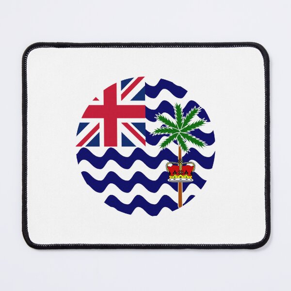 Item preview, British Indian Ocean Territory Circle Flag IO designed and sold by shitpostee.