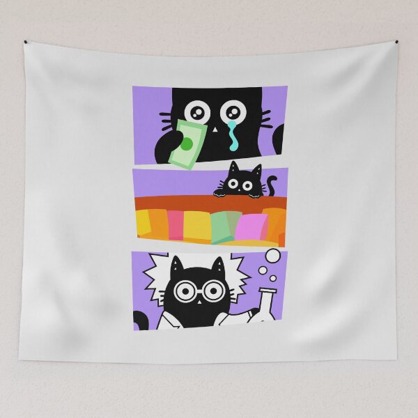 Item preview, Cats Being cats designed and sold by DibujandoPorfa.