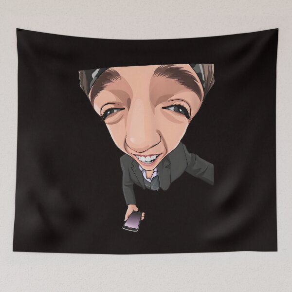 Item preview, Distorted Smile Guy with Phone designed and sold by LookaaL.