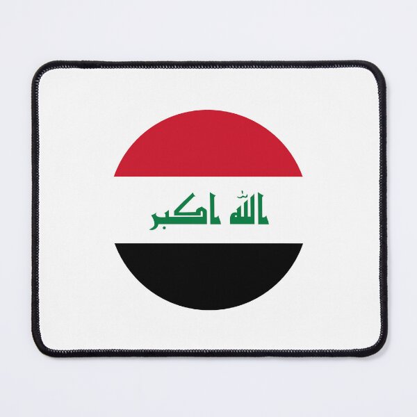 Artikelvorschau, Irakische Kreisflagge IQ entworfen und verkauft von shitpostee.