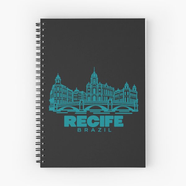 Item preview, Recife Pernambuco Brazil Line Art Coastline Poster designed and sold by CMYKStudio.