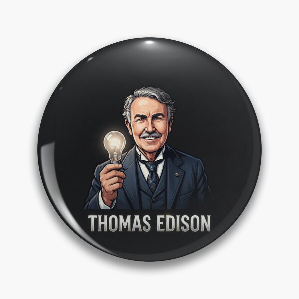 Item preview, Thomas Edison Inventing The Light Bulb    designed and sold by Owcomm.