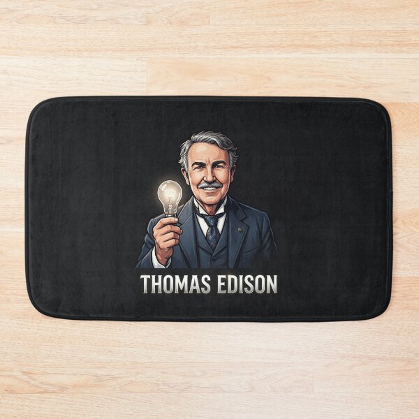 Item preview, Thomas Edison Inventing The Light Bulb    designed and sold by Owcomm.