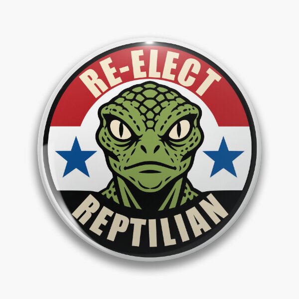 Item preview, Re-Elect Reptilian designed and sold by ThomasKadmon.