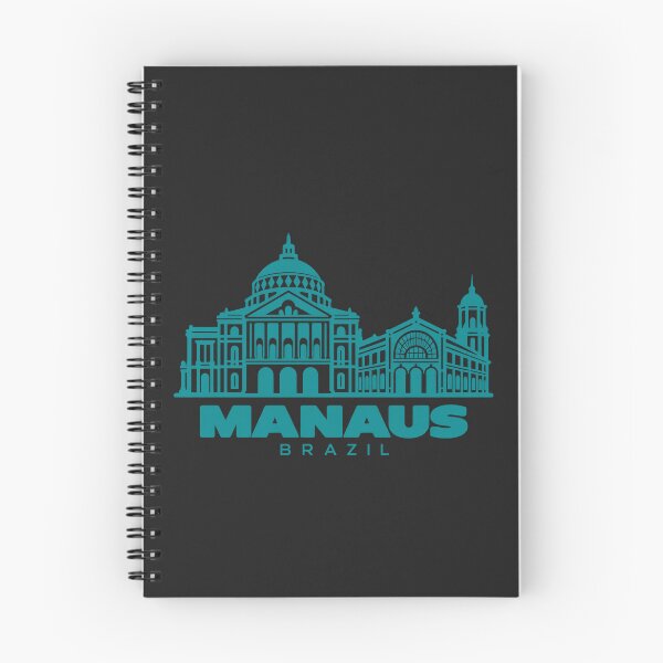 Item preview, Manaus Amazonas Brazil Line Art Landmark Poster designed and sold by CMYKStudio.