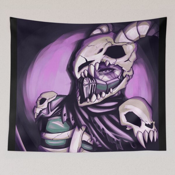 Item preview, Undead Skeleton Warrior In Beast Armor designed and sold by NeonCosmic.