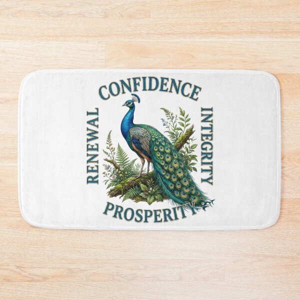 Item preview, Totem Animal: Peacock Spiritual Symbolism designed and sold by The She Shed.