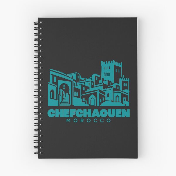 Item preview, Chefchaouen Morocco Line Art Landmark Poster designed and sold by CMYKStudio.