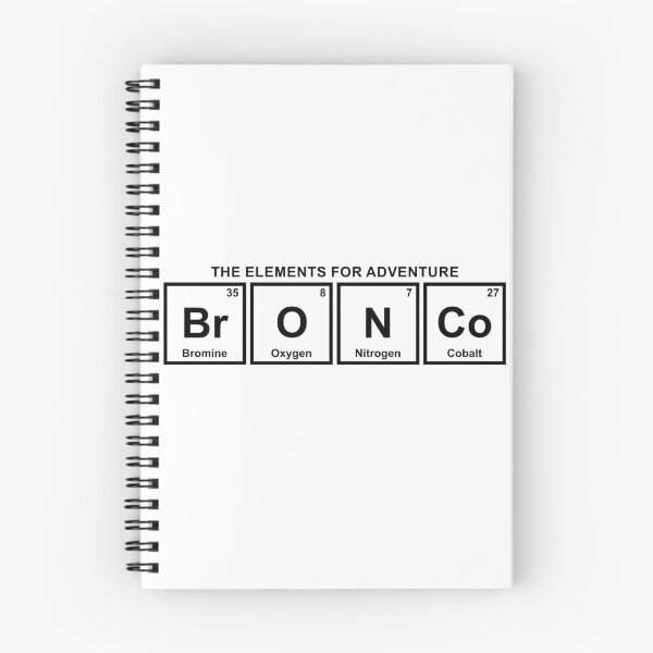 Item preview, The Elements For Adventure - Bronco designed and sold by Automotive Art by Greg.