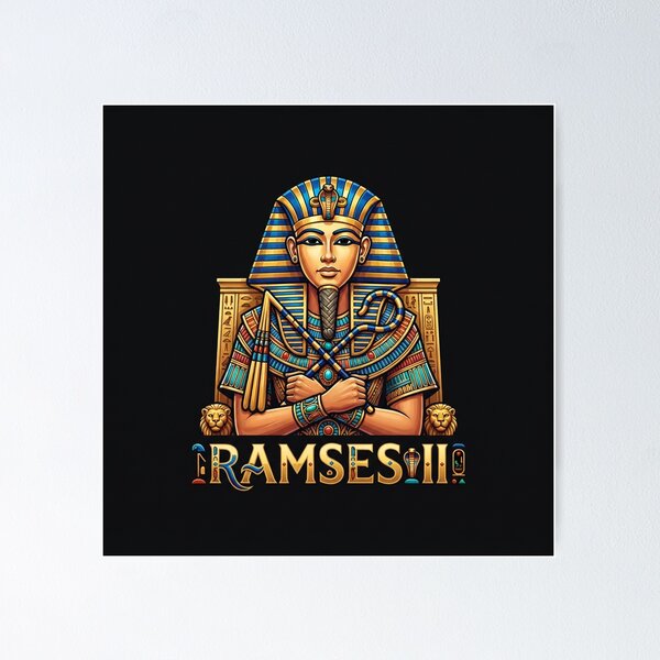 Item preview, Majestic Ramses II Ancient Egyptian Pharaoh    designed and sold by Owcomm.