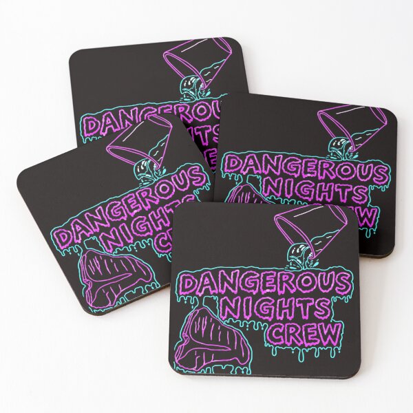 Item preview, Dangerous Nights Crew Neon Drip Art designed and sold by LookaaL.