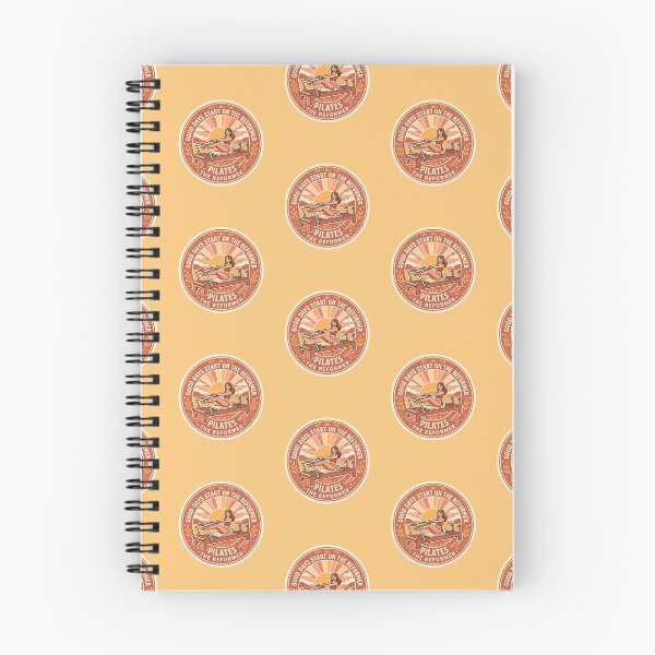 Item preview, Retro 70s Good Days Start On The Reformer Pilates Aesthetic Sticker designed and sold by REFORMER & COFFEE STUDIO.