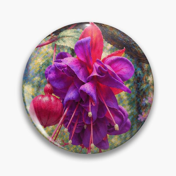 Item preview, Fuschia in a Tree designed and sold by RiverDeeDesigns.