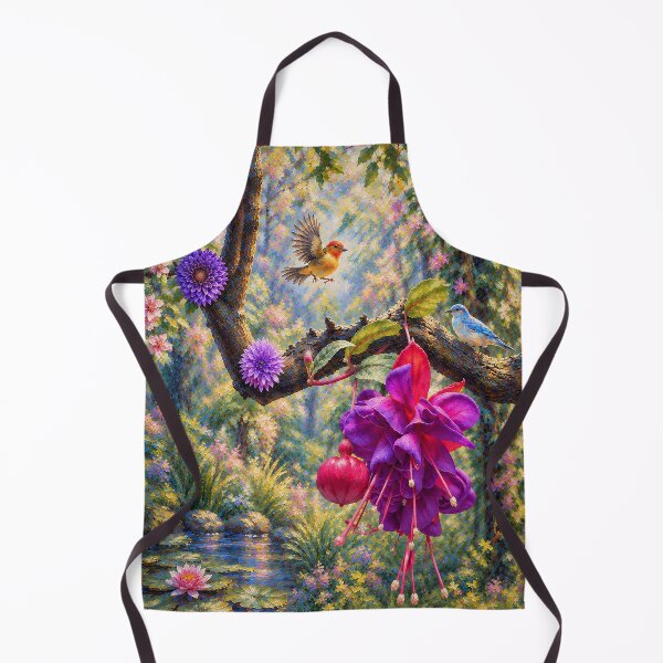 Item preview, Fuschia in a Tree designed and sold by RiverDeeDesigns.