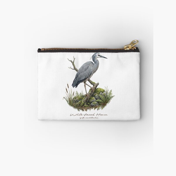 Item preview, White-faced Heron on Branch Bird Illustration designed and sold by Takeda-art.