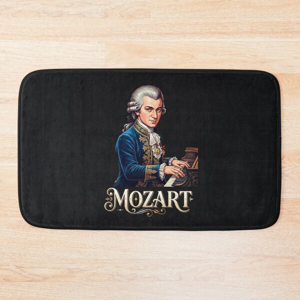 Item preview, Classic Wolfgang Amadeus Mozart Playing Piano Portrait    designed and sold by Owcomm.