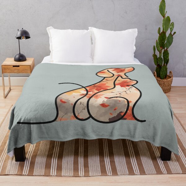 Item preview, Autumn leaves dog and cat designed and sold by 247DesignStudio.