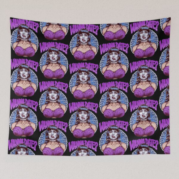 Item preview, Electric Bride Monster Vintage Synthwave Graphic designed and sold by KieuCucXU.