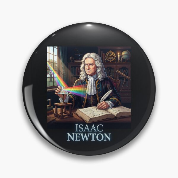 Item preview, Isaac Newton Optics and Physics Science Portrait designed and sold by Owcomm.