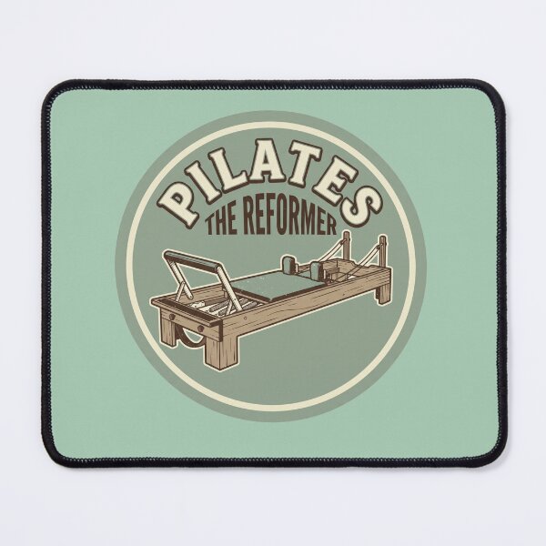 Item preview, Vintage Wooden Pilates Reformer Machine Retro Graphic designed and sold by REFORMER & COFFEE STUDIO.