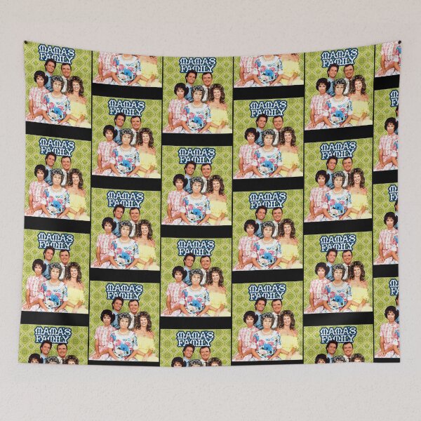 Item preview, Retro Family Portrait Vintage Eighties Sitcom Art designed and sold by KieuCucXU.