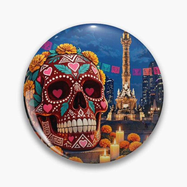 Item preview, Día de Muertos Mexico — Love Lives Forever designed and sold by DibujandoPorfa.