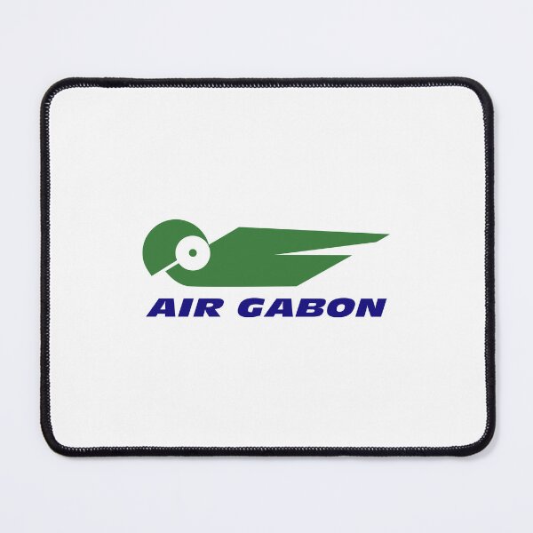 Item preview, Air Gabon Airline Logo Green Bird Wing Emblem Navy Text designed and sold by Ahti  I Sulin.