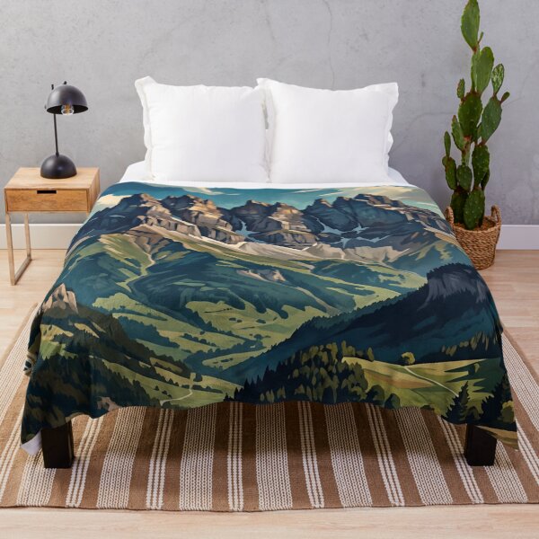 Item preview, Dents du Midi Suiza Viajes vintage – Alpes del Valais Champéry Pastos alpinos de Val d'Illiez designed and sold by Bomax121.