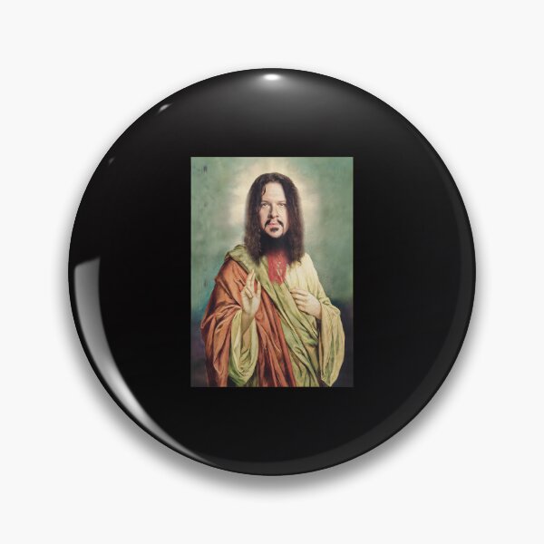 Aperçu de l'œuvre Parodie d'art religieux de figure emblématique créée et vendue par RawSauropsid.
