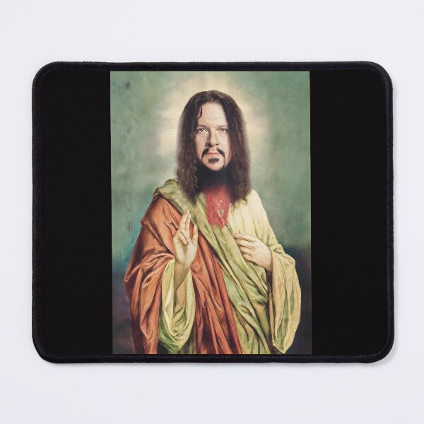 Artikelvorschau, Parodie religiöser Kunst mit ikonischer Figur entworfen und verkauft von RawSauropsid.