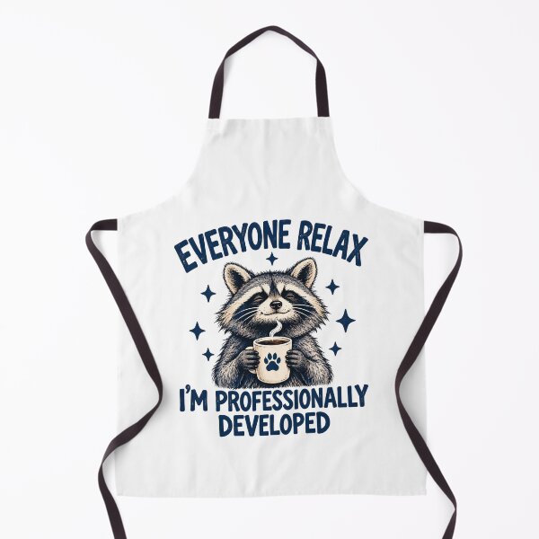 Item preview, Everyone Relax I'm Professionally Developed Raccoon Coffee designed and sold by SuperFashion.