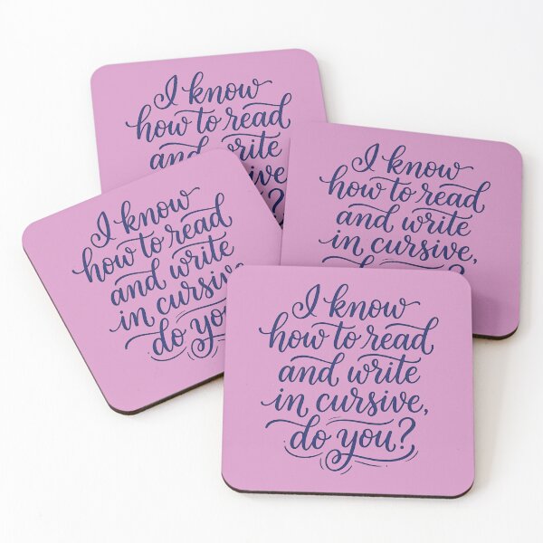 Item preview, I Know How To Read And Write In Cursive Do You? designed and sold by FrozenFits.