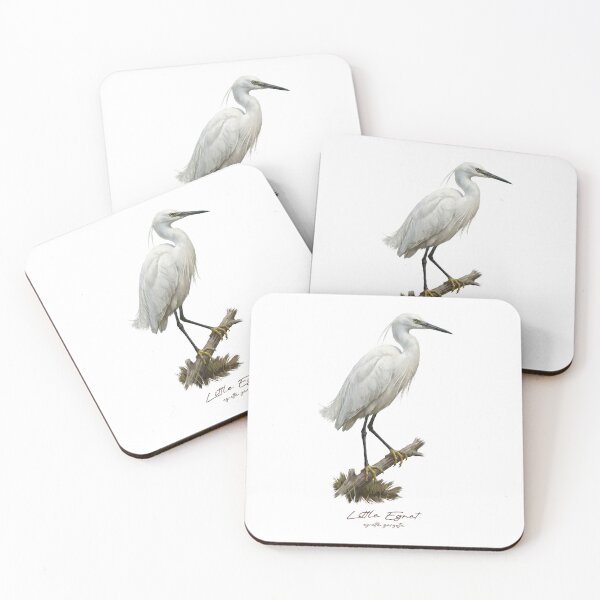 Item preview, Little Egret in Marsh Wetland Bird Illustration designed and sold by Takeda-art.