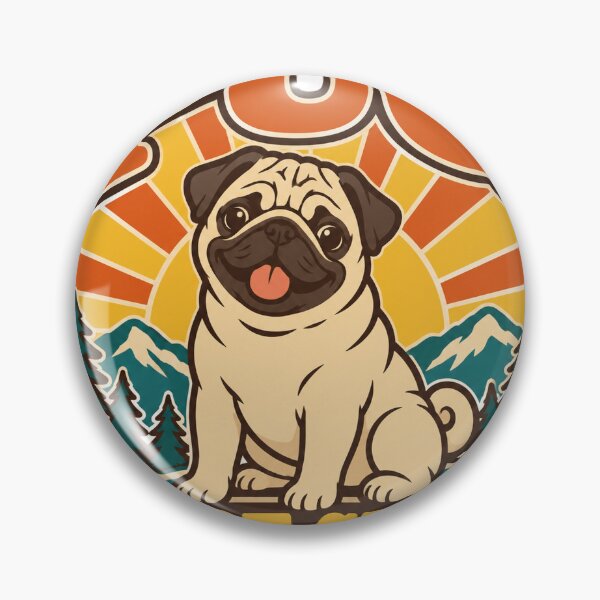 Item preview, Regalo de carlino - ¡Resopla, resopla! designed and sold by RedRubyBubble.