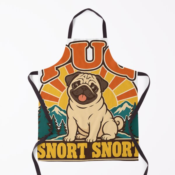 Item preview, Pug Gift - Snort Snort designed and sold by RedRubyBubble.