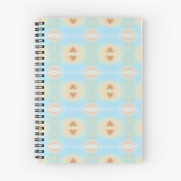 Item preview, Pastel Sky Blue Gold Watercolor Abstract Tile Pattern - Duvet Cover designed and sold by ArithraStudio.