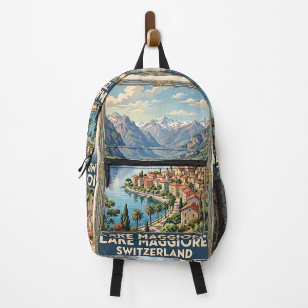 Item preview, Lake Maggiore Italy Vintage Travel – Borromean Islands Isola Bella Stresa Piedmont designed and sold by Bomax121.