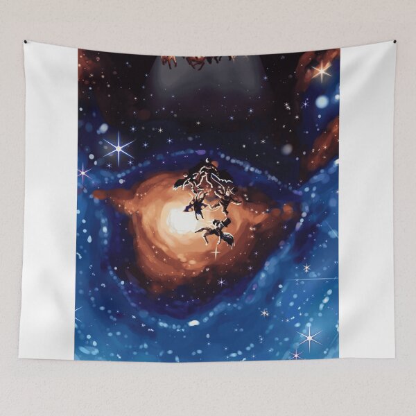 Item preview, Surreal Cosmic Dreamscape With Falling Figures designed and sold by NeonCosmic.