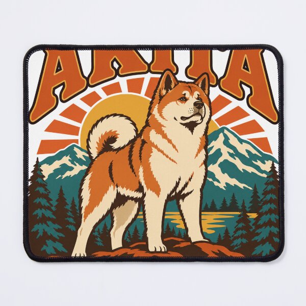 Item preview, Akita Gift - Loyal To The End designed and sold by RedRubyBubble.
