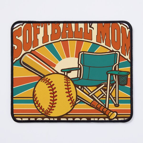 Item preview, Softball Mom Gift - Season Pass Holder designed and sold by RedRubyBubble.
