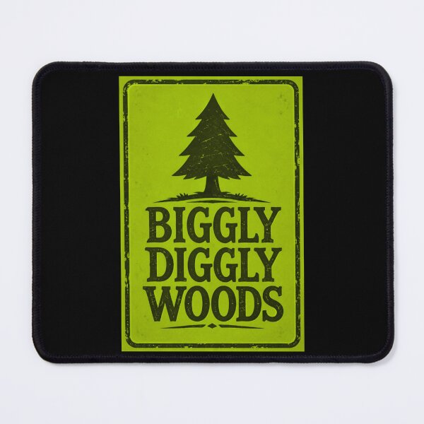 Item preview, Biggly Diggly Woods in Green designed and sold by BGDDesigns.