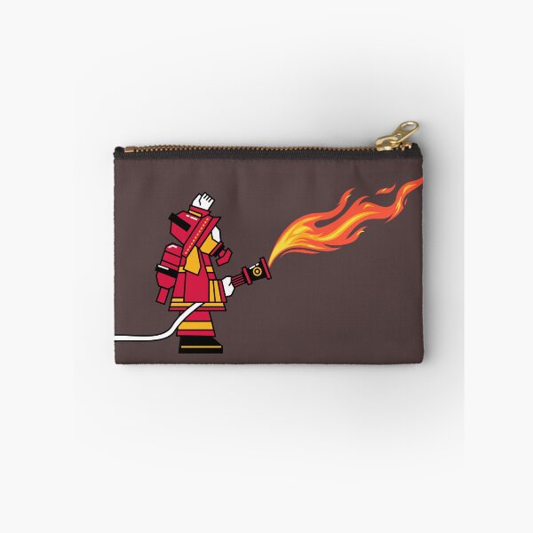 Item preview, Cartoon Firefighter with Fire Coming Out of Thier Hose designed and sold by CantFaxGlitter.