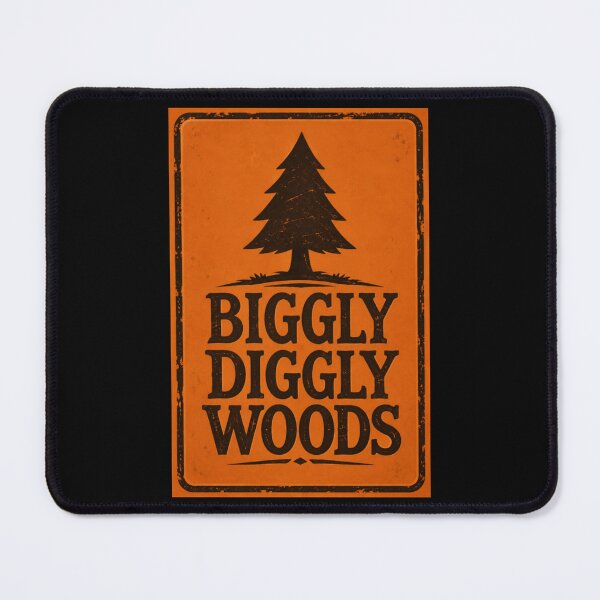 Item preview, Biggly Diggly Woods in Orange designed and sold by BGDDesigns.
