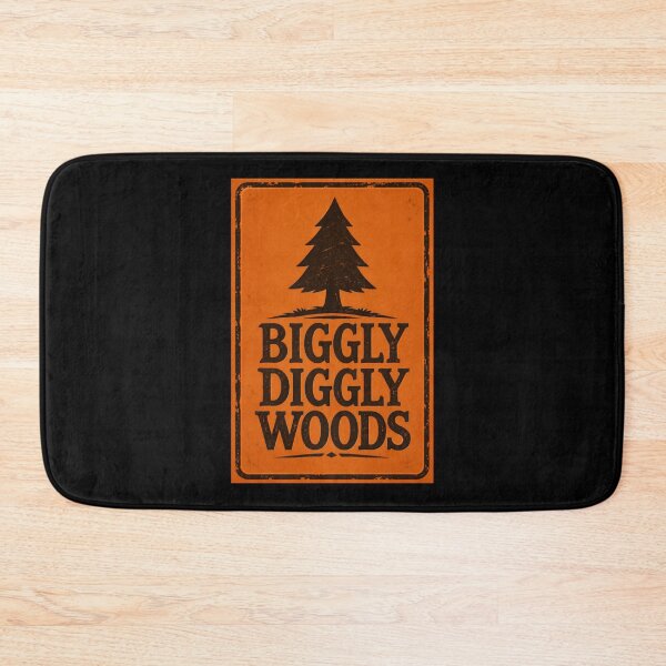 Item preview, Biggly Diggly Woods in Orange designed and sold by BGDDesigns.